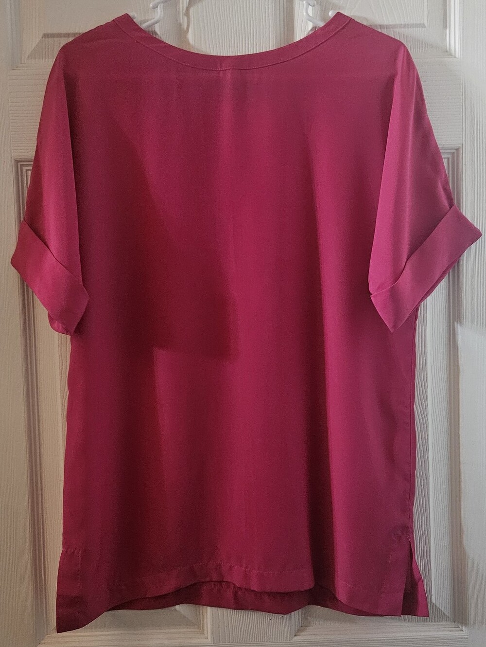 Liz Claiborne Faux Silk Blouse